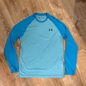 Under Armour Men's Blue Long  Sleeve Tee